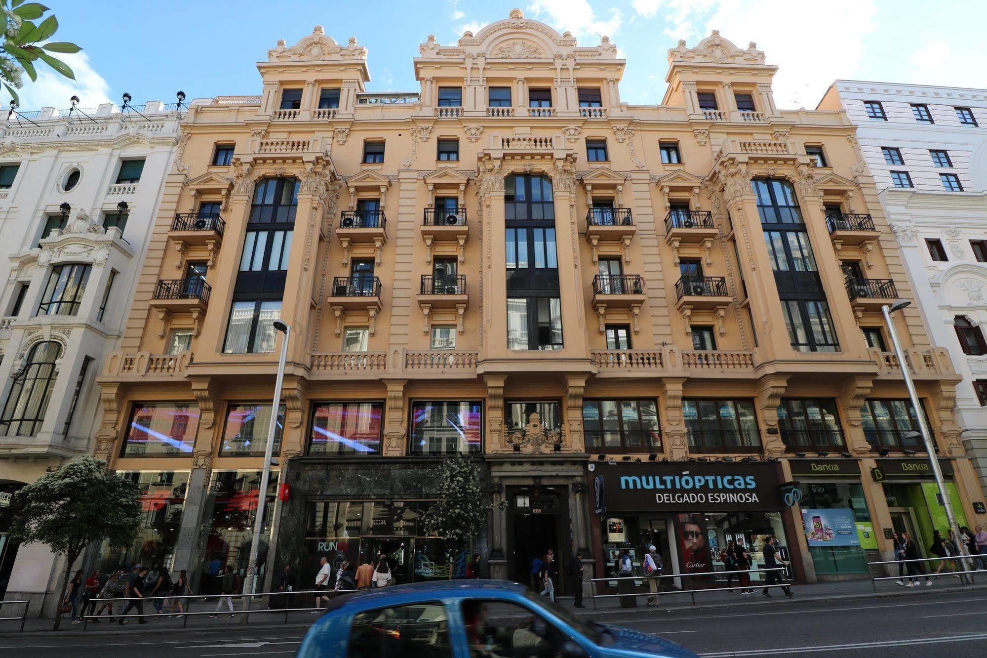 Hostal Hispano - Argentino Gran Vía Madri Exterior foto